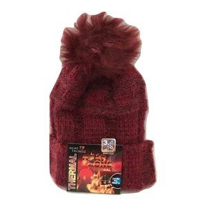 😀 3 for $20 NWT Red Heat Trendz Thermal Knit Hat